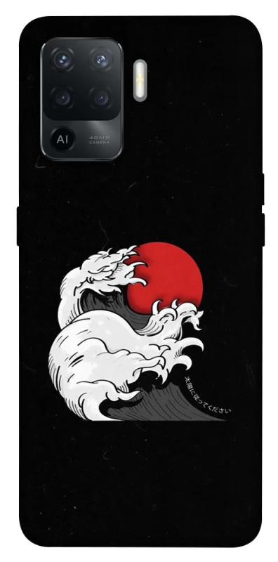 Чохол на Oppo Reno 5 Lite Хвилі Японії v2 фото 1 з 1