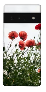 Чохол на Google Pixel 6 Pro Поле маків фото 1 з 1