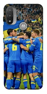 Чехол на Motorola Moto E20 Сборная Украины v3 фото 1 из 1