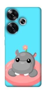 Чохол на Xiaomi Poco F6 Adopt Me Hippo Floatie фото 1 з 1