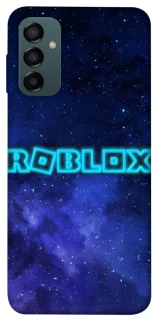 Чохол на Samsung Galaxy M14 5G Roblox Space Logo Blue фото 1 з 1