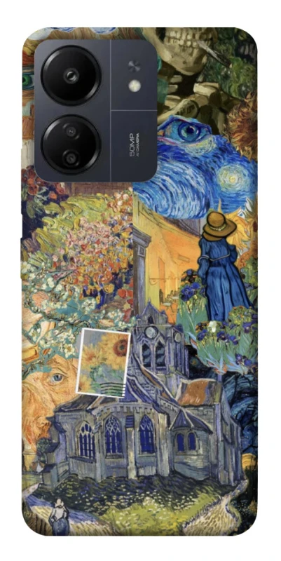 Чехол на Xiaomi Poco C65 Van Gogh collage фото 1 из 1
