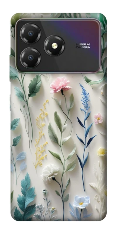Чехол на ZTE Blade A36 Floral design ver.3 фото 1 из 1