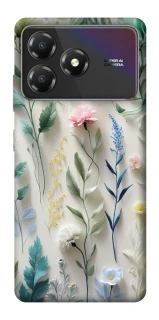 Чехол на ZTE Blade A36 Floral design ver.3 фото 1 из 1
