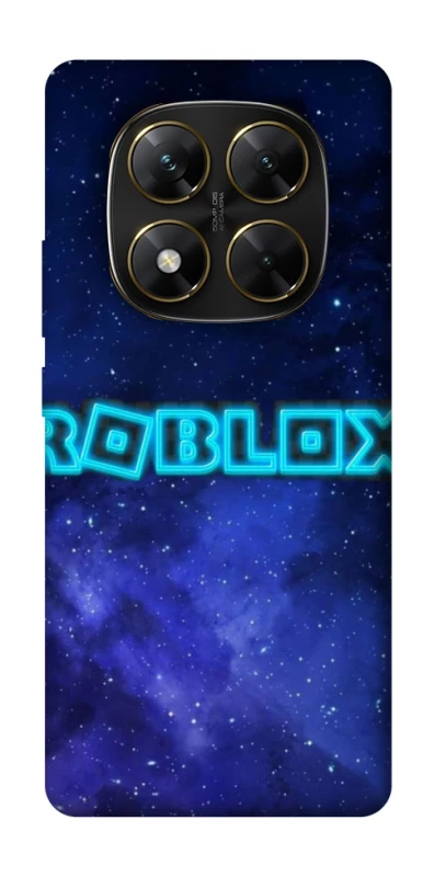 Чохол на Xiaomi Poco X7 Roblox Space Logo Blue фото 1 з 1