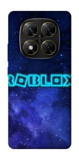Чохол на Xiaomi Poco X7 Roblox Space Logo Blue фото 1 з 1