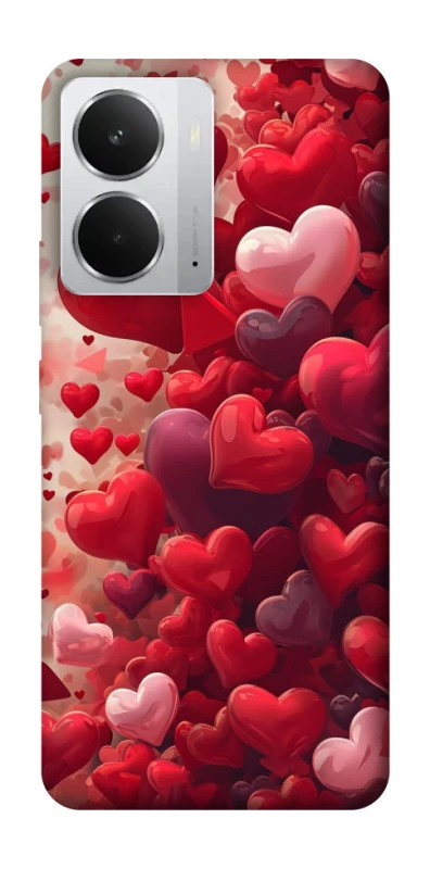 Чохол на Realme 14 Many hearts фото 1 з 1