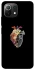Чохол на Xiaomi Mi 11 Lite Heart with flowers фото 1 з 1