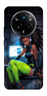 Чохол на Realme 14 Pro+ Cyber girl фото 1 з 1