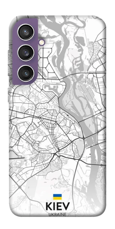 Чохол на Samsung Galaxy S23 FE Kiev white map фото 1 з 1