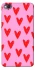 Чехол на Xiaomi Redmi 4a Red hearts 2 фото 1 из 1