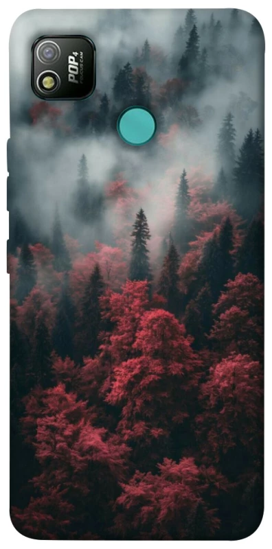 Чехол на TECNO POP 4 Red Wood фото 1 из 1