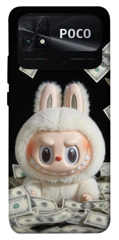 Чохол на Xiaomi Poco C40 Dollar Labubu фото 1 з 1