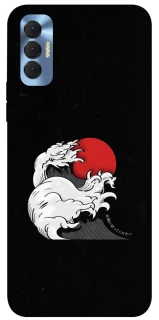 Чехол на TECNO Spark 8P Волны Японии v2 фото 1 из 1