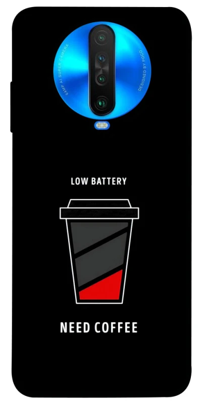 Чехол на Xiaomi Poco X2 Low battery фото 1 из 1