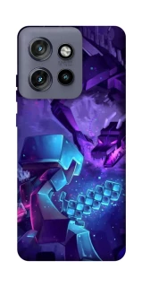 Чохол на Motorola Edge 50 Neo Minecraft dragon фото 1 з 1