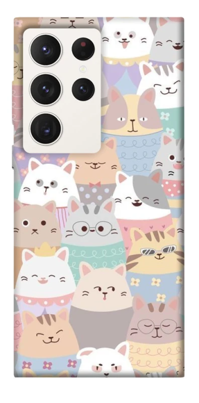 Чохол на Samsung Galaxy S23 Ultra Funny Kittens ver.2 фото 1 з 1