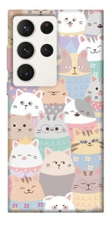 Чехол на Samsung Galaxy S23 Ultra Funny Kittens ver.2 фото 1 из 1