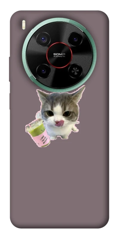 Чохол на ZTE Nubia V70 Max cat matcha фото 1 з 1