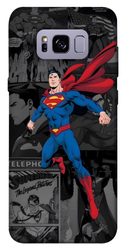Чохол на Samsung G955 Galaxy S8 Plus superman comics фото 1 з 1