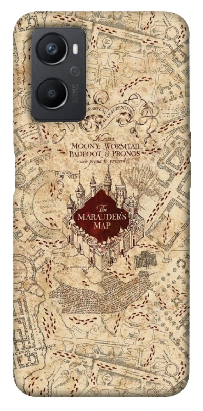 Чохол на Oppo A96 Harry Potter Marauder's Map фото 1 з 1