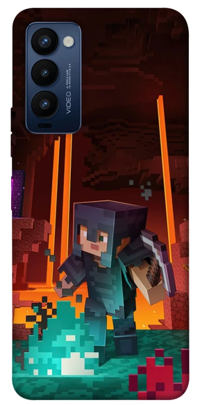Чехол на TECNO Camon 18 Minecraft game adventure фото 1 из 1