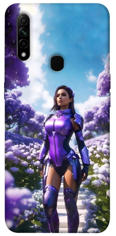 Чохол на Oppo A31 Cyber space girl ver.4 фото 1 з 1