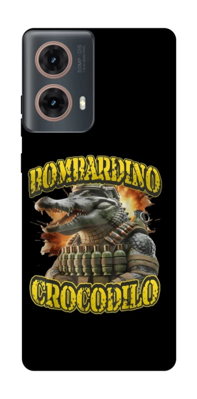 Чохол на Motorola Moto G85 Bombardino Crocodilo фото 1 з 1
