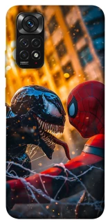 Чехол на Xiaomi Redmi Note 11 (Global) / Note 11S Venom vs Spiderman фото 1 из 1
