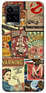 Чохол на Vivo Y21 / Y33s Retro collage ver.2 фото 1 з 1