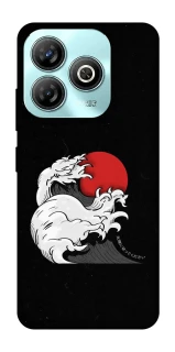 Чохол на ZTE Blade A75 4G Хвилі Японії v2 фото 1 з 1