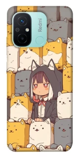 Чехол на Xiaomi Redmi 12C / Poco C55 Like a cat фото 1 из 1