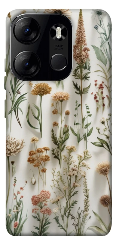 Чохол на Tecno Spark Go 2023 Floral design ver.2 фото 1 з 1