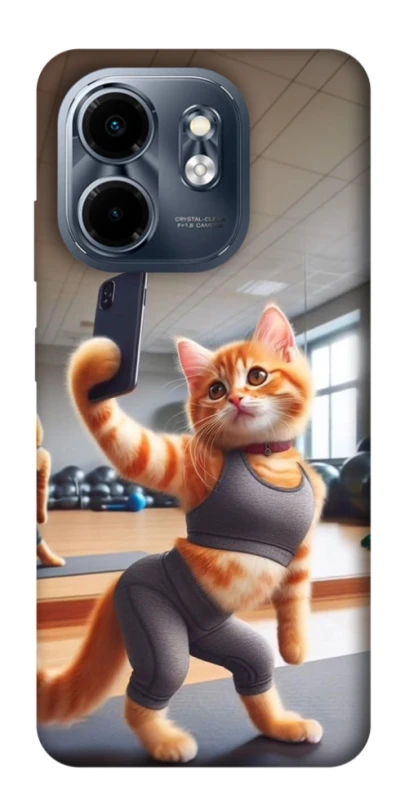 Чехол на Infinix Smart 9 4G / Hot 50i Кошечка фото 1 из 1
