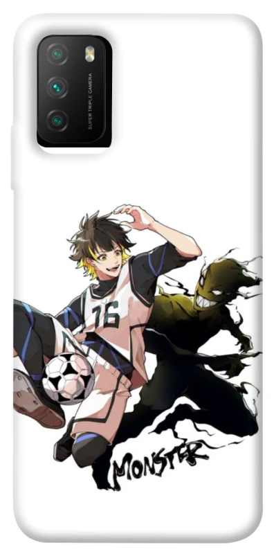 Чехол на Xiaomi Poco M3 Blue Lock фото 1 из 1