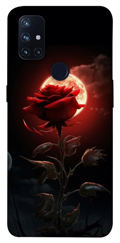 Чохол на OnePlus Nord N10 5G Червона троянда фото 1 з 1
