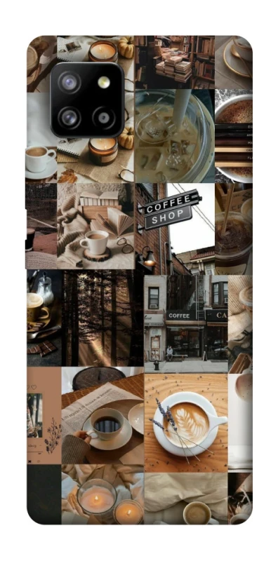 Чохол на Samsung Galaxy A42 5G Coffee collage ver.3 фото 1 з 1