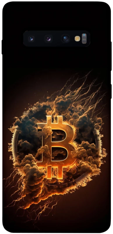 Чохол на Samsung Galaxy S10+ Smoky Bitcoin фото 1 з 1