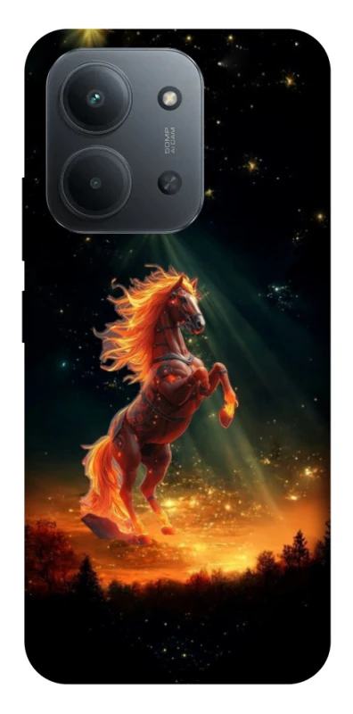 Чохол на Xiaomi Redmi 15C (Global) Red Fire Horse ver.2 фото 1 з 1