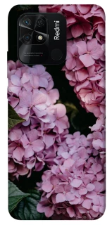 Чохол на Xiaomi Redmi 10C Рожеві гартензії фото 1 з 1