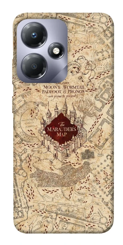 Чохол на Infinix Hot 30 Play Harry Potter Marauder's Map фото 1 з 1