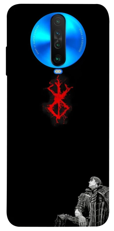 Чохол на Xiaomi Poco X2 berserk black фото 1 з 1