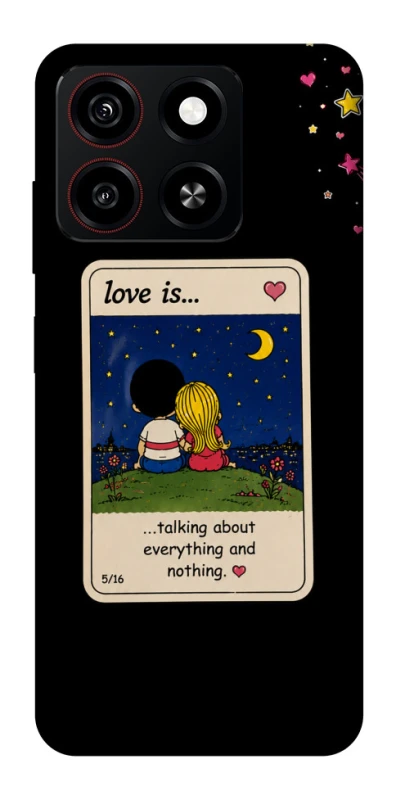 Чохол на ZTE Blade A35 4G Love is ver.6 фото 1 з 1