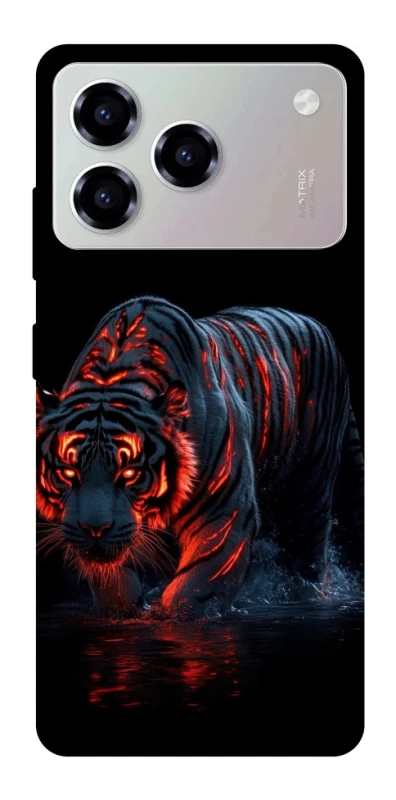 Чехол на ZTE Blade A76 fire tiger фото 1 из 1