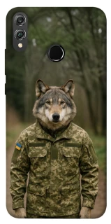 Чехол на Huawei Honor 8X Волк защитник фото 1 из 1