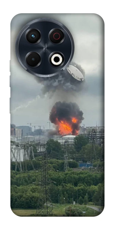 Чохол на TECNO Spark 30 Pro (KL7) Moscow never sleeps ver.4 фото 1 з 1