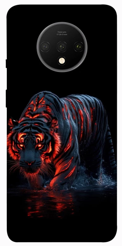 Чохол на OnePlus 7T fire tiger фото 1 з 1
