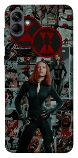 Чехол на Samsung Galaxy A04 Black Widow фото 1 из 1