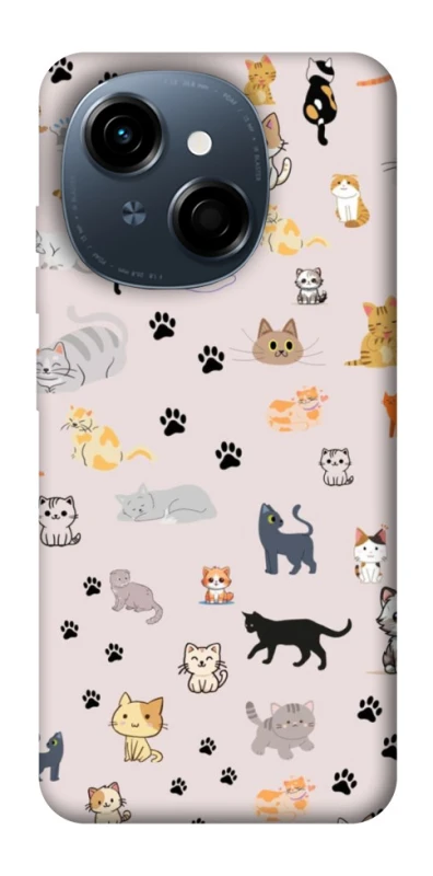 Чохол на TECNO Spark Go 1 Cat style ver.1 фото 1 з 1