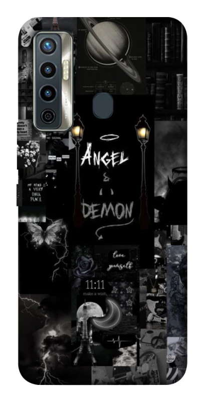 Чехол на TECNO Camon 17 Angel & Demon фото 1 из 1